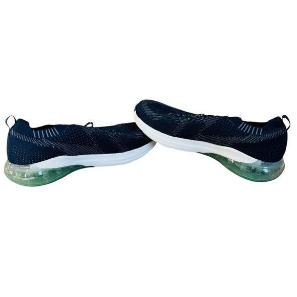 Skechers Go Run Air Blue Lace Up Skech-Air Athletic Sneakers. 10. - Picture 4 of 9